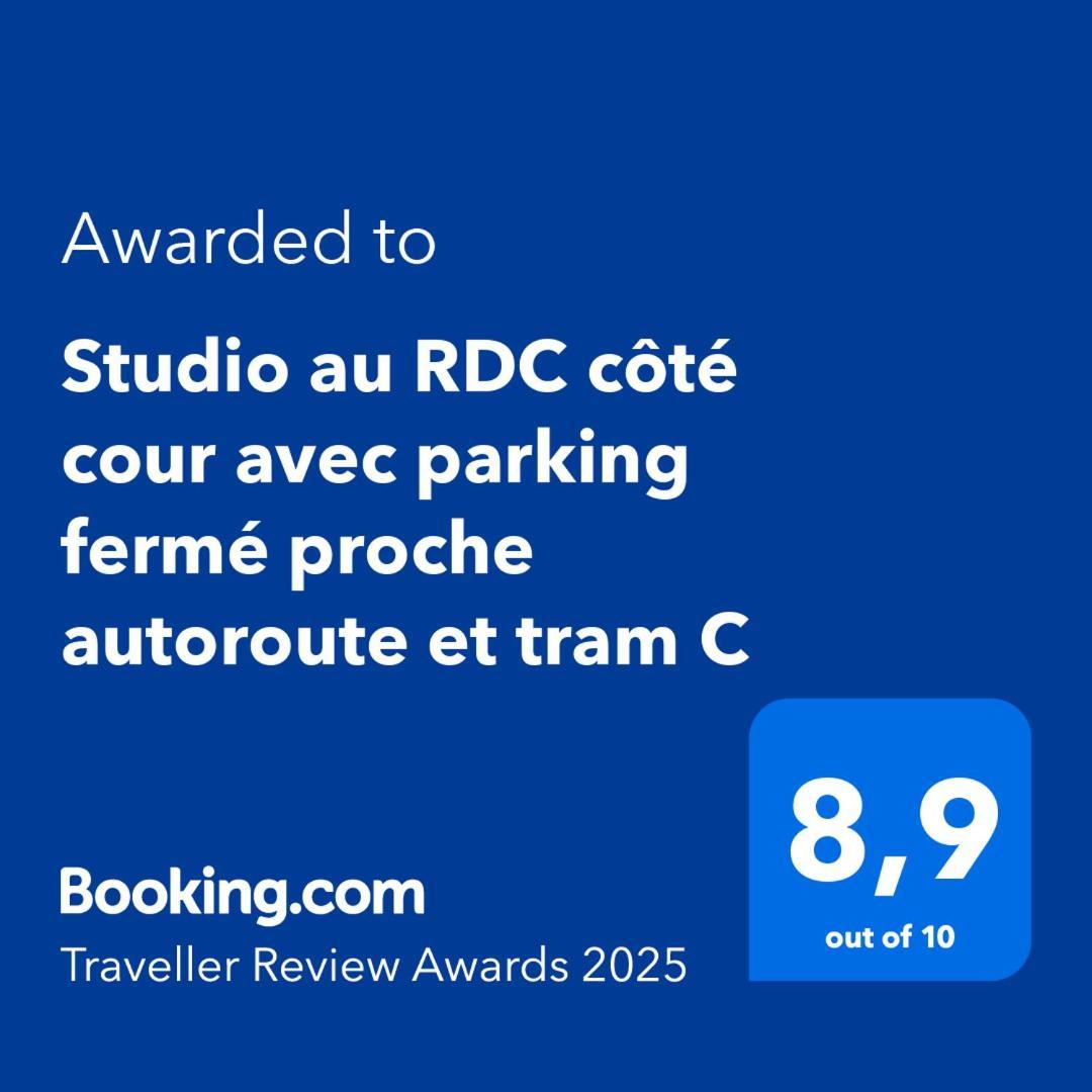Studio Rdc Calme Avec Parking Ferme Pres Autoroute Et Tram C Μυλούζη Εξωτερικό φωτογραφία